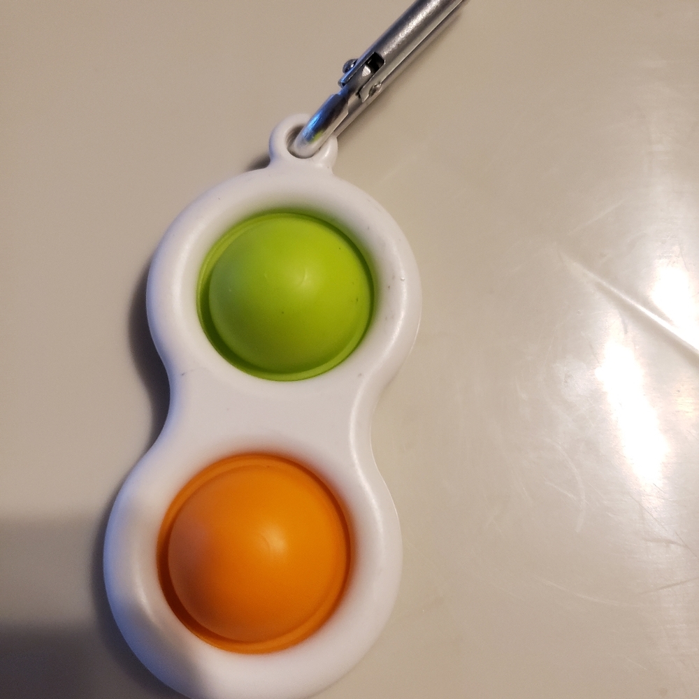 PopIt Fidget Keychain